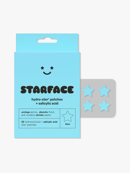 Starface Hydro-Star + Salicylic Acid in branded component on a light gray background